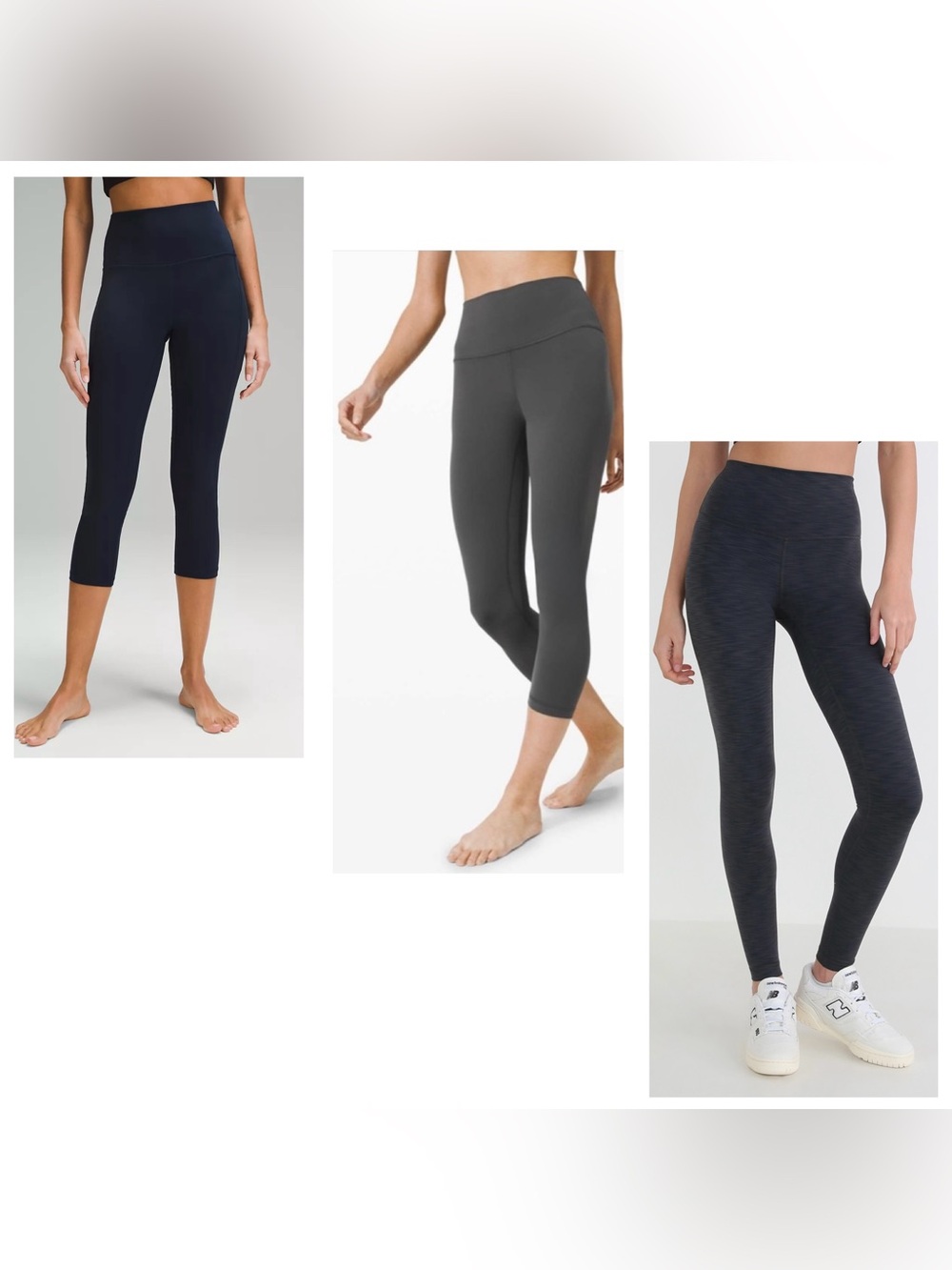 Lululemon Bundle Of 3 Leggings